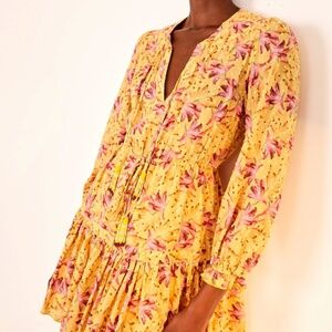 FARM RIO Banana Sunshine Mini Dress